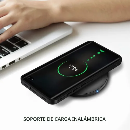Vista 8 de Lanhiem Funda para Samsung Galaxy S10+ Plus, IP68 impermeable a prueba de polvo con protector de pantalla integrado, carcasa protectora resistente a