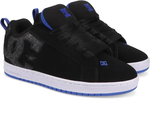 Vista 7 de DC Shoes Court Graffik - Tenis de skate para hombre Negro