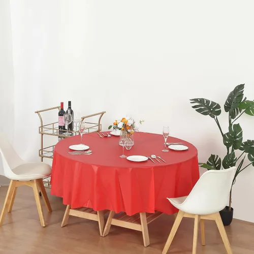 Vista 26 de Evershine - Mantel de plástico resistente (reutilizable, 12 unidades)