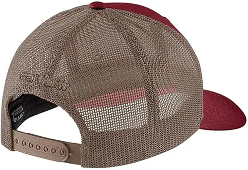 Vista 2 de Carhartt Gorra de parche de malla de sarga flexible resistente para hombre