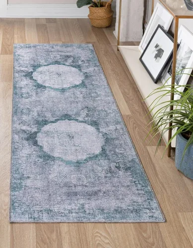 Vista 11 de Unique Loom Yara Collection - Alfombra Nayer (2' x 3' 1" Rectángulo, Gris Marfil)
