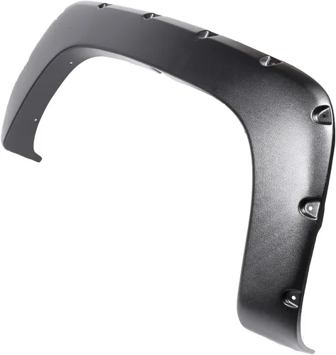 Vista 6 de Guardabarros estilo remache de bolsillo compatibles con Chevy GMC C/K 1500 1988-1998 Juego de 4 piezas de color negro texturizado