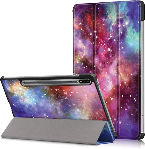 Vista 11 de Gylint Funda inteligente con apagado y encendido automático para Samsung Galaxy Tab S8 Plus 2022/S7 FE 2021/S7 Plus 2020 de 12,4 pulgadas