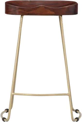 Vista 4 de sillas de bar, taburetes de bar, taburetes de bar Juego de 3, mesa de bar, sillas para barra de cocina, taburetes de bar Gavin 2 piezas Taburete