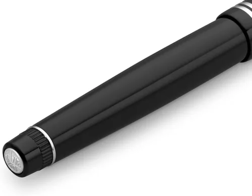 Vista 5 de Kaweco Dia2 - Pluma estilográfica, color negro y plateado, punta media