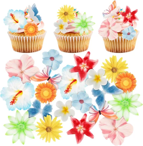 Vista 11 de 48 piezas de decoración de cupcakes de dinosaurio rugido dinosaurio decoración de pastel de cumpleaños para temática de dinosaurio, suministros