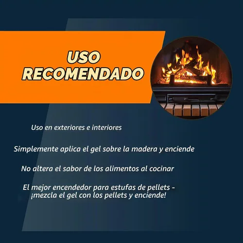 Vista 5 de One Match Gel Fire Starter, 16 fl. oz.