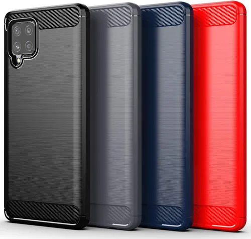 Vista 6 de Osophter Para Galaxy A42 5G Case Samsung M42 5G Caso Absorción de Golpes Flexible TPU Caucho Protector Teléfono Celular Cubierta para Samsung Galaxy