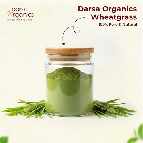 Vista 3 de Wheatgrass - Polvo de 1 libra – Hierba de trigo orgánica USDA de primera calidad, polvo verde molido fino para una mezcla suave, sin OMG, vegano