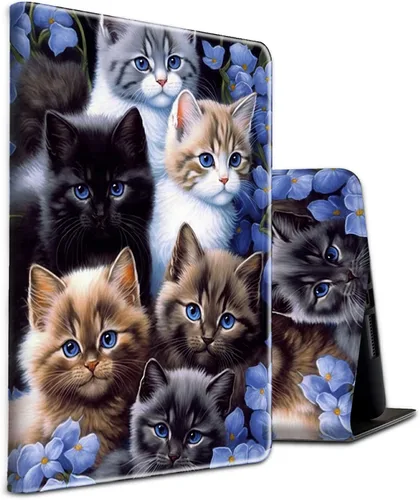Vista 40 de Funda para tablet Amazon Kindle Fire HD 8/HD 8 Plus versión 2022/2020 (12ª/10ª generación), fundas antideslizantes multiángulo con función