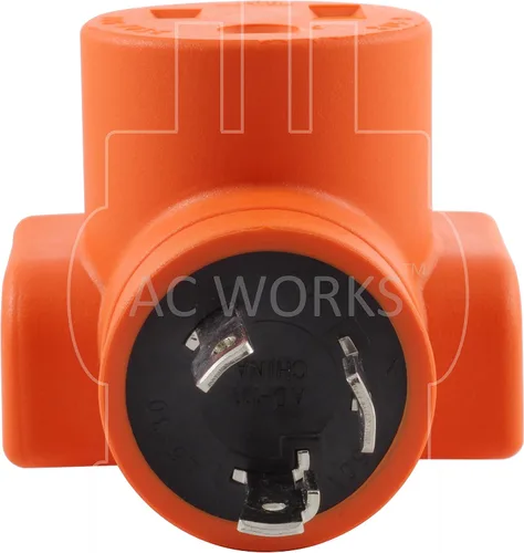 Vista 3 de AC WORKS Adaptador de soldador 6-50 (L6-30 30A 250V bloqueo)
