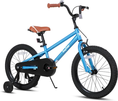 Vista 18 de JOYSTAR Bicicleta infantil para niños de 2 a 12 años, bicicletas para niños y niñas, 12 a 20 pulgadas, estilo BMX, con ruedas de entrenamiento