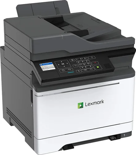 Vista 3 de Lexmark Impresora multifunción láser a color CX421adn con escáner, copiadora y fax (42C7330)