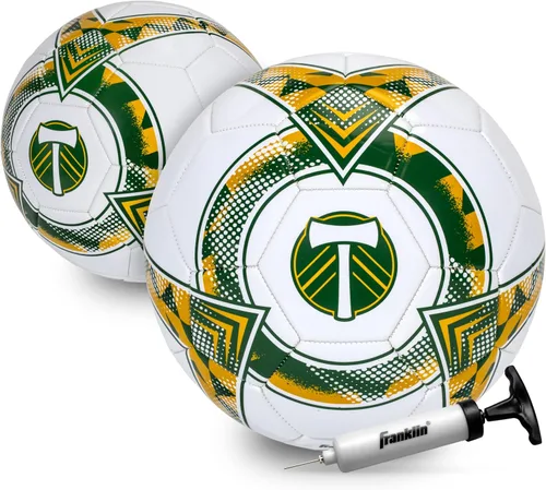 Vista 34 de Franklin Sports Pelotas de fútbol oficiales del equipo MLS - Balones de fútbol oficiales tamaño 5 - Balón de fútbol de tamaño y peso reglamentario
