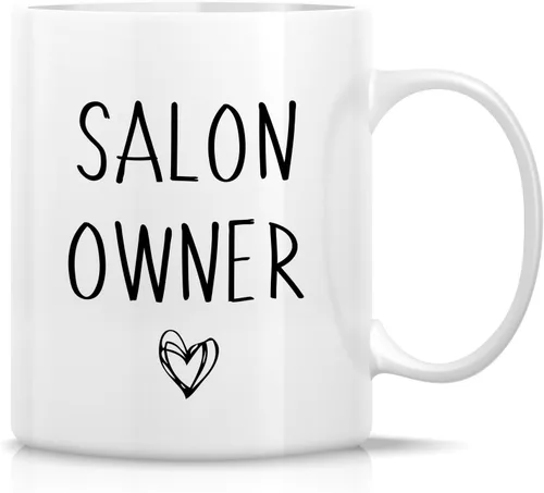 Vista 16 de Retreez Taza divertida – Taza de café de cerámica de 11 onzas con texto en inglés "I Make People Beautiful Hairstylist Hairdresser" de 11 onzas