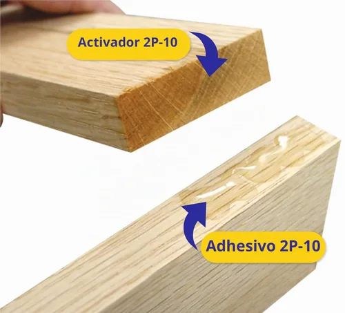 Vista 4 de FastCap 2P-10 - Medio - Pegamento de fuerza industrial - CA (adhesivo de cianoacrilato) - 2.25 oz/64 g. Perfecto para proyectos de uso general.
