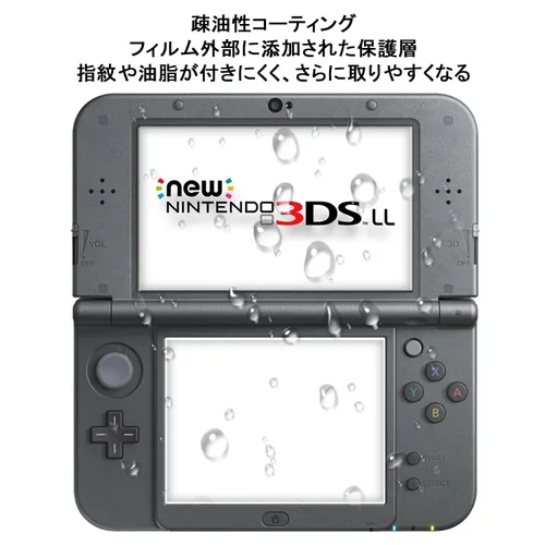 Vista 5 de RDFJ 3DSXL Screen Protector - Anti-Scratch Tempered Glass Film Shield for New 3DSXL