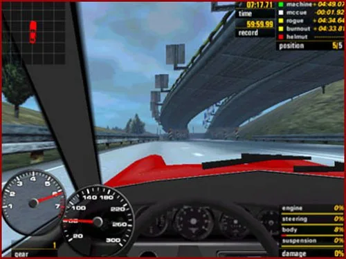 Vista 9 de Need for Speed Porsche Unleashed - PC
