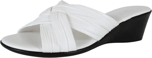 Vista 9 de ITALIAN Shoemakers Sandalias de cuña Saylor para mujer Negro Multi