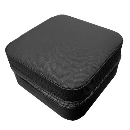 Vista 6 de Joyero pequeño de viaje, mini joyero portátil de cuero, organizador de anillos, estuche organizador de anillos, cajas de regalo para niñas