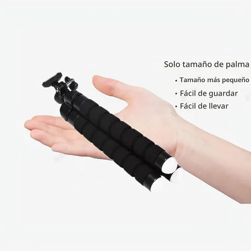 Vista 4 de Trípode de esponja con soporte flexible con inalámbrico