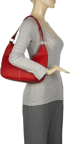 Vista 2 de Le Donne Bolso de cuero hecho a mano clásico Hobo de las mujeres, 12.5 "x 10" x 4.5