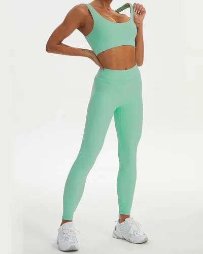 Vista 5 de TomTiger Sujetador deportivo para mujer de alto impacto con ropa deportiva acolchada extraíble, camisetas sin mangas para yoga, entrenamiento