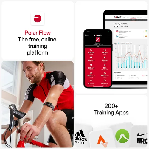 Vista 2 de Polar Verity Sense - Optical Heart Rate Monitor Armband - ANT+, Dual Bluetooth