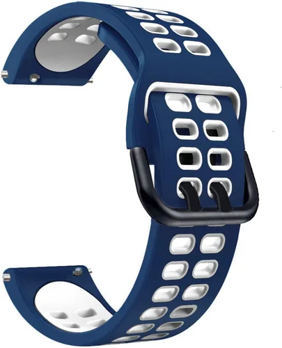Vista 10 de Correa de silicona para reloj TicWatch Pro 3 Ultra/LTE/2021 GPS S2 E2 GTX reemplazo 20 0.866 in pulsera