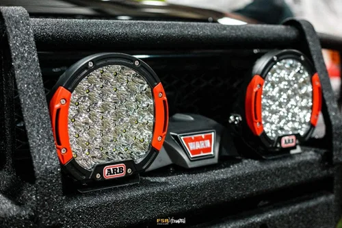Vista 5 de ARB INTENSITY SOLIS SJB36S 36 LEDS LUZ DE CONDUCCIÓN, HAZ DE LUZ CON CUBIERTA INTERCAMBIABLE ROJA Y NEGRA DE 9 PULGADAS, INDIVIDUAL