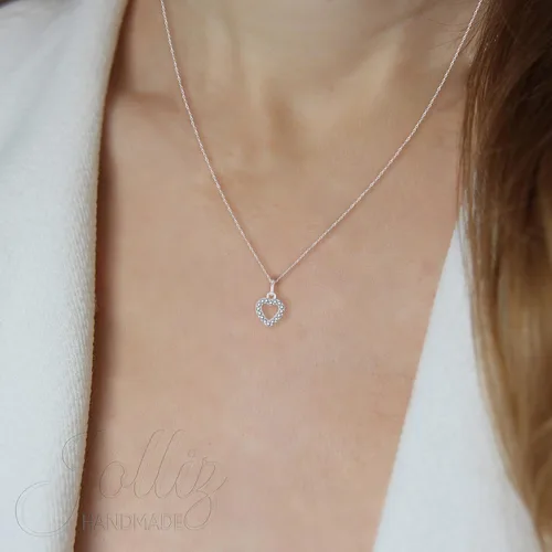 Vista 2 de Collares con colgante de plata