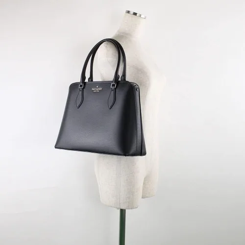 Vista 4 de Kate Spade Darcy - Bolso grande de piel para mujer color negro
