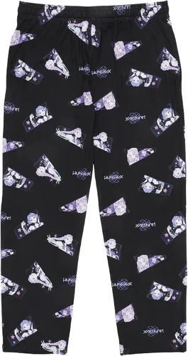 Vista 5 de Bioworld Conjunto de pijama AOP de personajes Demon Hunters de KPop para mujer