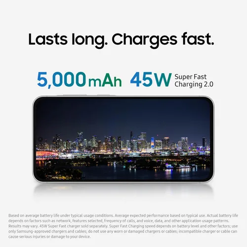 Vista 7 de [Usado] Samsung Galaxy A56 5G - Teléfono celular, 128GB, Smartphone con AI, Android desbloqueado, ediciones de fotos con AI, pantalla grande