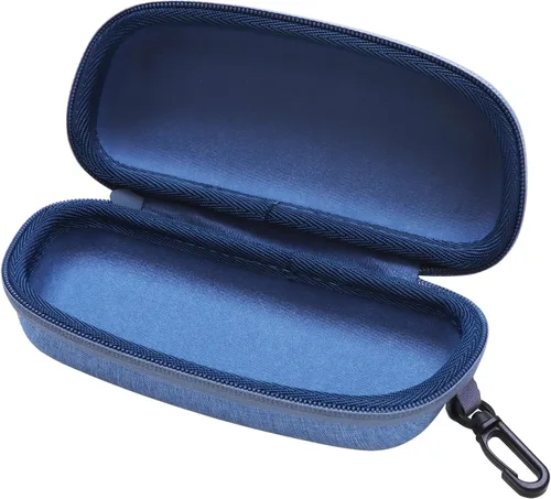 Vista 7 de XANAD Estuche rígido para gafas de seguridad, gafas de sol y gafas de tiro, color negro