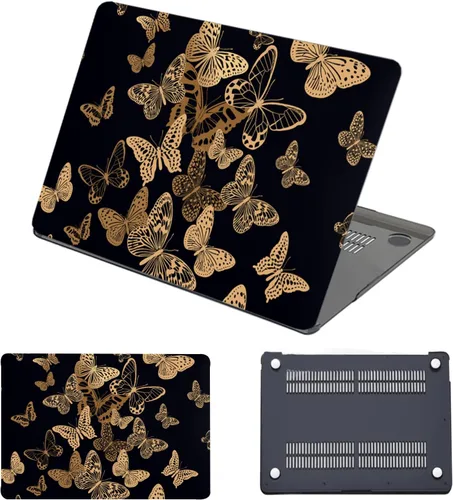 Vista 35 de Compatible con MacBook Air 11 pulgadas 2010-2015 versión A1370 A1465, funda protectora de plástico rígida a presión para MacBook Air de 11.6