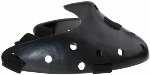 Vista 4 de Hannibal Lecter - Máscara de resina para adultos para fiestas de cosplay de Negro