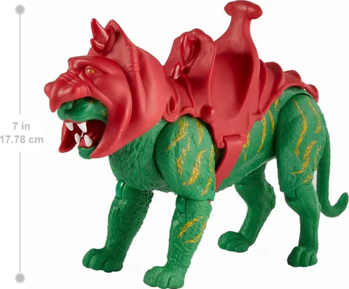 Vista 9 de Masters of the Universe Origins Battle Cat - Figura de acción de 6.75 pulgadas, criatura eterniana leal de He-Man para contar historias MOTU