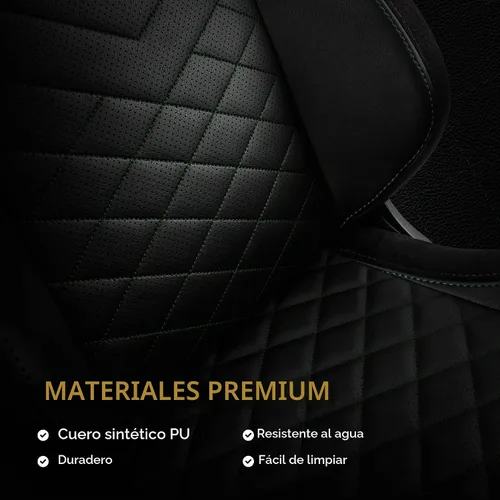 Vista 4 de Noblechairs - Sillas de oficina, sillas de gamers, Negro / Verde
