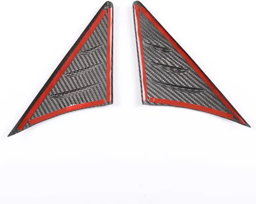Vista 7 de Para Supra GR A90 A91 MK5 2018-2024 Espejo retrovisor lateral triangular Spoiler Trim,Canaliza el aire del coche,Reduce el ruido del coche durante