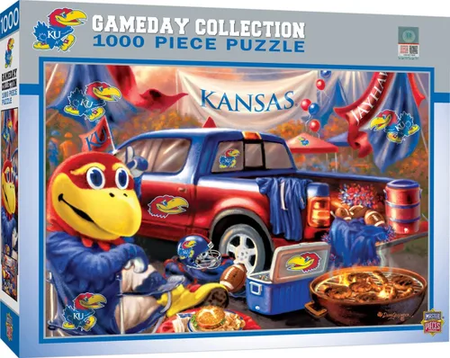 Vista 7 de MasterPieces Rompecabezas de 1000 piezas para adultos, NCAA de Texas A&M Aggies Gameday de 19.25 x 26.75 pulgadas