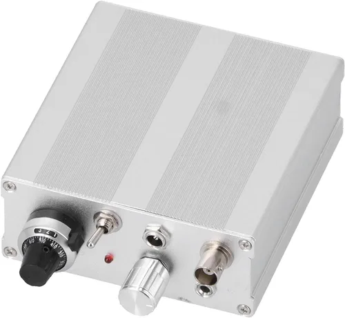 Vista 2 de Receptor de radio de aviación 118-136MHZ Receptor de frecuencia VHF industrial Airband US Plug 100‑240V