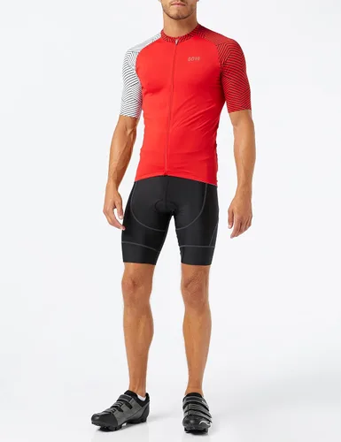 Vista 2 de GORE WEAR Jersey de ciclismo de manga corta para hombre C5 azul esferablanco