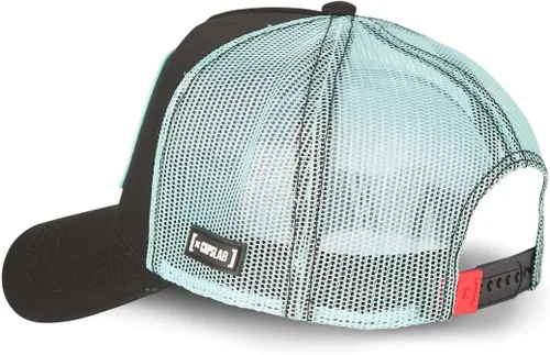 Vista 4 de X CAPSLAB Gorra de camionero de malla transpirable talla única para todos los camioneros Parche bordado