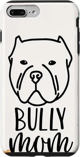 Vista 9 de Funda para iPhone 15 Bully Mom Bulldog Lover Pit Bull Dog Lover Crazy Dog Lady