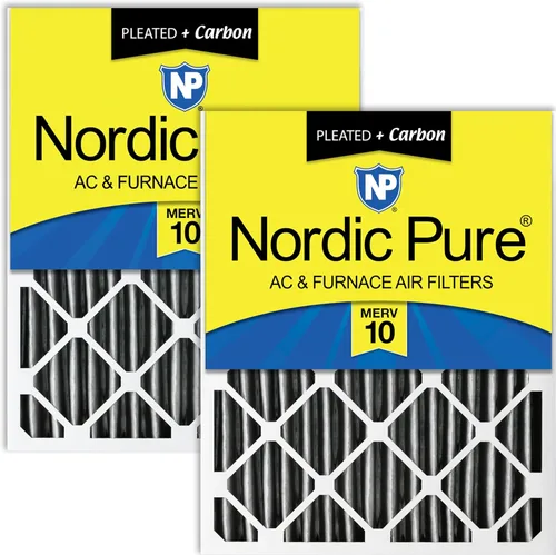 Vista 32 de Nordic Pure 16x20x4 (15_1/2 x 19_1/2 x 3_5/8) Filtro de aire plisado MERV 7, 1 unidad