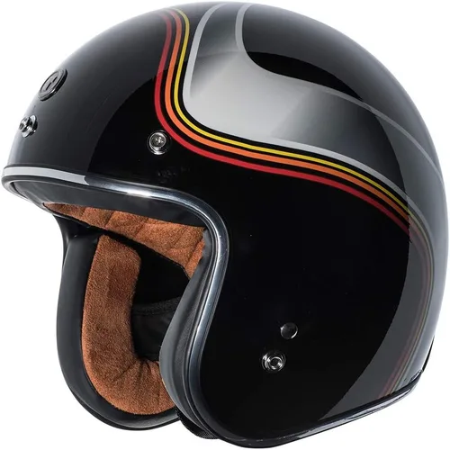 Vista 12 de TORC T50/Del Mar Casco de Motocicleta con Cara Abierta 3/4 con Gráficos