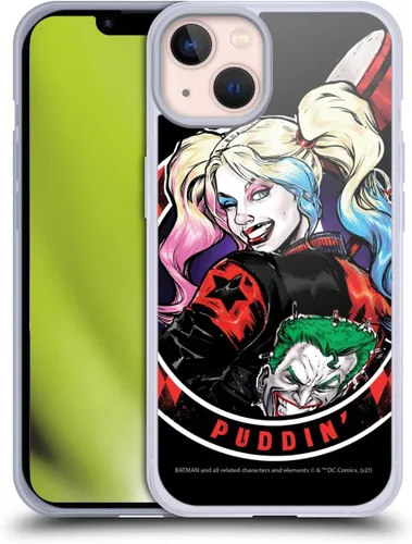 Vista 76 de Head Case Designs Funda de gel suave con licencia oficial de Batman DC Comics Bubblegum Harley Quinn Graphics compatible con Apple iPhone 7