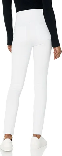 Vista 2 de SLIM-SATION Pantalón de tobillo para mujer con panel de control de abdomen