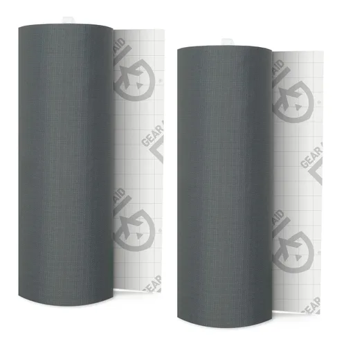 Vista 14 de GEAR AID - Cinta adhesiva resistente Tenacious de 3 x 20 pulgadas para reparación de tela y vinilo, repara rápidamente agujeros y desgarros en Coyote